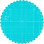 Preview: Prym Love Drehbare Schneidematte Rund Ø 35 cm in Mint 611469